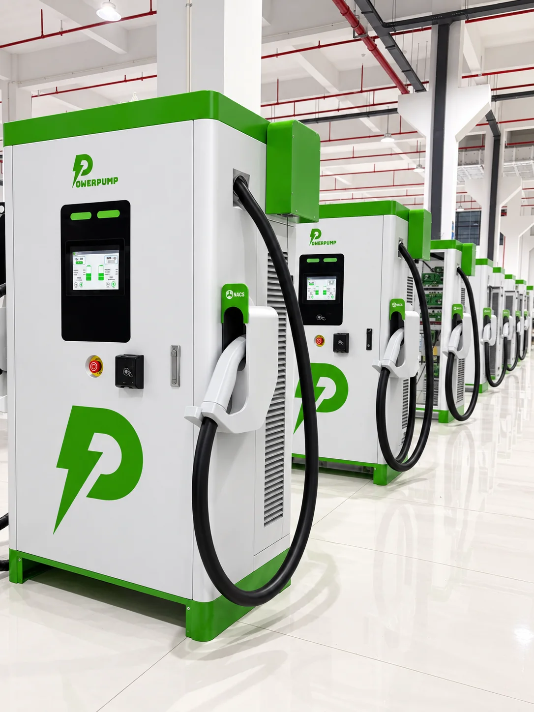 Commercial EV charging technology and manufacturing capabilities
