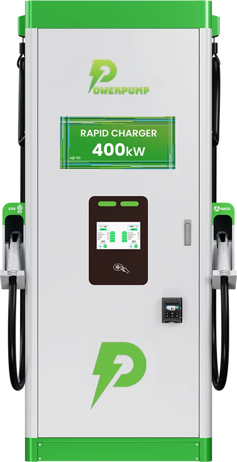 100–400 kW liquid-cooled DC fast charger